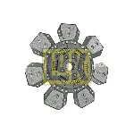 Lamela kvačila LUK 332 0014 10 IC-C346B3