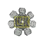 Lamela kvačila LUK 332 0014 10 IC-C346B3