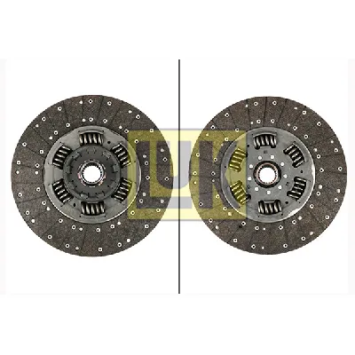 Lamela kvačila LUK 343 0252 10 IC-F4E32D