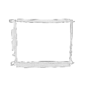 Limeni usmerivač vazduha, uljni hladnjak OE RENAULT 21 55 962 07R IC-DF081B