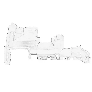 Limeni usmerivač vazduha, uljni hladnjak OE VW 8K0 121 283K IC-DEDFF2