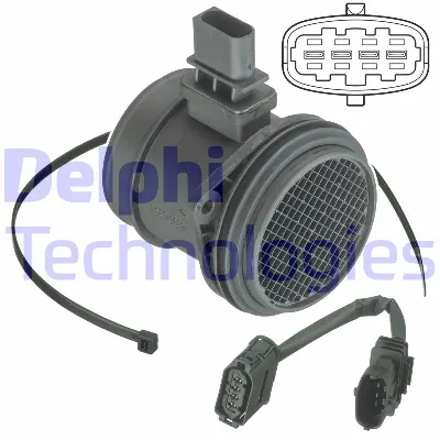 Merač zapremine vazduha DELPHI AF10392-12B1 IC-E63A5A