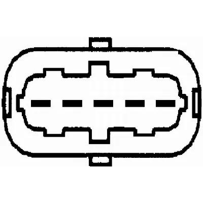 Merač zapremine vazduha HELLA 8ET009 142-521 IC-D887F7