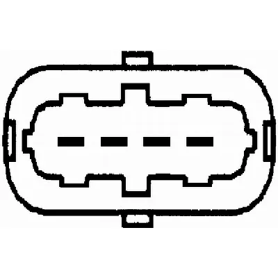 Merač zapremine vazduha HELLA 8ET009 142-731 IC-D88800