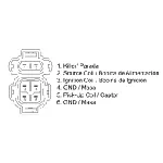 Modul paljenja DZE DZE01317 IC-G0VFIX