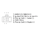 Modul paljenja DZE DZE01613 IC-G0VFHO