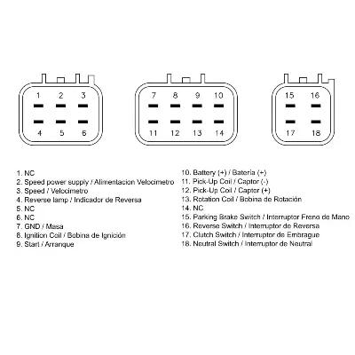 Modul paljenja DZE DZE10217 IC-G0VFI9