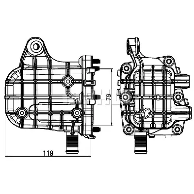 Modul za recirkulaciju MAHLE CE 4 000P IC-G0QICS