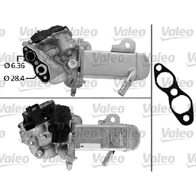 Modul za recirkulaciju VALEO VAL700451 IC-D0F59C