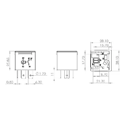Multifunkcionalni rele BOSCH 0 986 AH0 251 IC-G0NZDZ