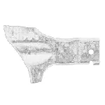 Nosač katalizatora OE FIAT 1366121080 IC-D66CD2