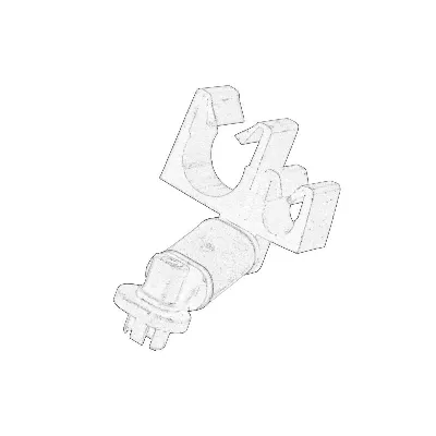 Nosač, vod sredstva za hlađenje OE PEUGEOT 1608682680 IC-C6856B