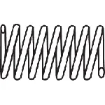 Opruga, izduvna cijev BOSAL BOS251-024 IC-B8B24F