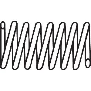 Opruga, izduvna cijev BOSAL BOS251-024 IC-B8B24F
