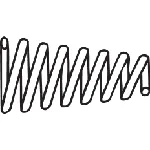 Opruga, izduvna cijev BOSAL BOS251-971 IC-433186