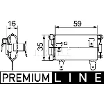Otpornik, ventilator kabine MAHLE ABR 14 000P IC-G08DE1 Otpornik, ventilator kabine MAHLE ABR 14 000P IC-G08DE1