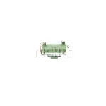 Otpornik, ventilator kabine MAHLE ABR 14 000P IC-G08DE1 Otpornik, ventilator kabine MAHLE ABR 14 000P IC-G08DE1