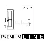 Otpornik, ventilator kabine MAHLE ABR 83 000P IC-G08DE5 Otpornik, ventilator kabine MAHLE ABR 83 000P IC-G08DE5