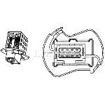 Otpornik, ventilator kabine/unutrašnjeg prostora MAHLE ABR 90 000P IC-G0GSX8 Otpornik, ventilator kabine/unutrašnjeg prostora MAHLE ABR 90 000P IC-G0GSX8