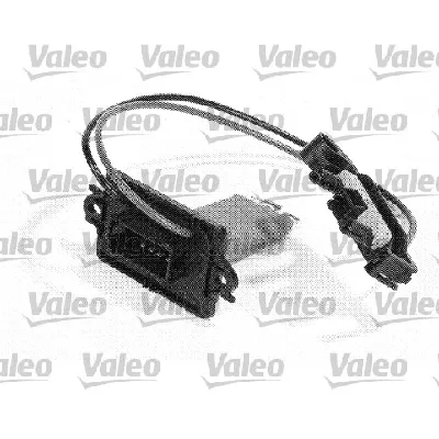 Otpornik, ventilator kabine/unutrašnjeg prostora VALEO VAL509536 IC-A837CB