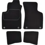 Patosnice AUDI TT 10.98-06.06 (velur, 4kom., crna) IC-C636A1