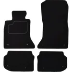 Patosnice BMW 5 (F10) 06.09-10.16 (velur, 4kom., crna) IC-C636DB