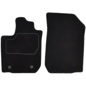Patosnice DACIA LOGAN 03.08- (velur, 2kom., crna) IC-E65205