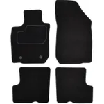 Patosnice DACIA LOGAN MCV 02.07- (velur, 4kom., crna) IC-E65207