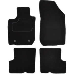 Patosnice DACIA LOGAN MCV 02.07- (velur, 4kom., crna) IC-E65207