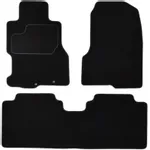 Patosnice HONDA CIVIC VII 02.01- (velur, 3kom., crna) IC-C6385A