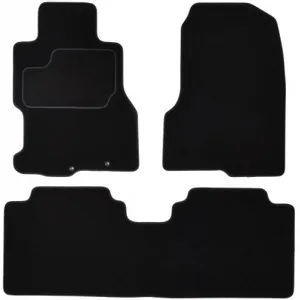 Patosnice HONDA CIVIC VII 02.01- (velur, 3kom., crna) IC-C6385A