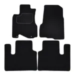 Patosnice HONDA CR-V II 09.01-03.07 (velur, 4kom., crna) IC-C63862