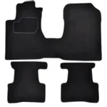 Patosnice HONDA CR-V III 10.06- (velur, 4kom., crna) IC-C63870