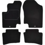 Patosnice HYUNDAI I20 08.08-12.15 (velur, 4kom., crna) IC-E6532F