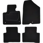 Patosnice HYUNDAI SANTA FE III 09.12- (velur, 4kom., crna) IC-C63848