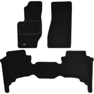 Patosnice JEEP COMMANDER 09.05-12.10 (velur, 3kom., crna) IC-C63BE7