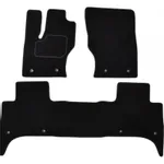 Patosnice LAND ROVER RANGE ROVER III 03.02-08.12 (velur, 3kom., crna) IC-E656A6