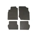 Patosnice NISSAN ALMERA II 07.00-11.06 (guma, 4kom., crna) IC-E25F13