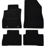 Patosnice NISSAN JUKE 06.10- (velur, 4kom., crna) IC-C63966