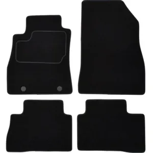 Patosnice NISSAN JUKE 06.10- (velur, 4kom., crna) IC-C63966