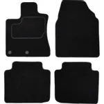 Patosnice NISSAN QASHQAI I 02.07-04.14 (velur, 4kom., crna) IC-E654F6