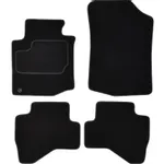 Patosnice PEUGEOT 107 06.05-05.14 (velur, 4kom., crna) IC-C63AA0