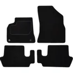 Patosnice PEUGEOT 3008 06.09-08.16 (velur, crna) IC-E65599