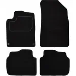 Patosnice PEUGEOT 407 03.04-02.11 (velur, 4kom., crna) IC-C63AAE