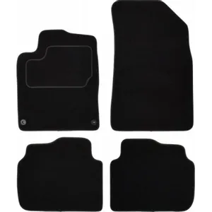 Patosnice PEUGEOT 407 03.04-02.11 (velur, 4kom., crna) IC-C63AAE