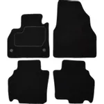 Patosnice RENAULT KANGOO 02.08- (velur, 4kom., crna) IC-E6561D