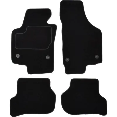 Patosnice SEAT ALTEA, ALTEA XL 03.04- (velur, 4kom., crna) IC-E656E8
