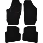 Patosnice ŠKODA FABIA I 08.99-03.08 (velur, 4kom., crna) IC-C63AF7