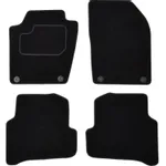 Patosnice ŠKODA FABIA III 08.14- (velur, crna) IC-E656FF