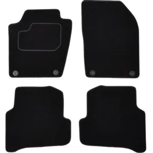 Patosnice ŠKODA FABIA III 08.14- (velur, crna) IC-E656FF